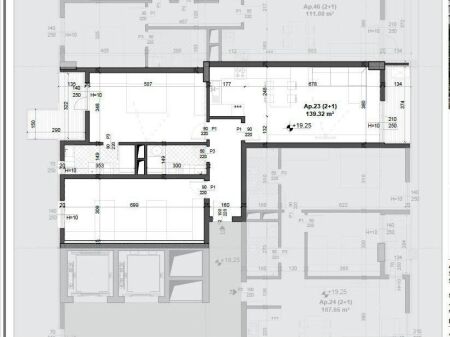  Shitet Apartament 2+1 – OKAZION  Meis Garden Residence
