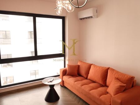 1+1 apartment for sale in the prestigious area of Mali i Robit — only 250 meters from the sea.