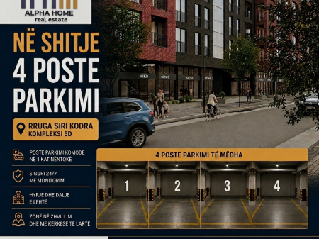 FOR SALE – 4 PARKING SPOTS