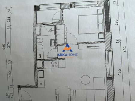 VENDESI APPARTAMENTO 1+1+BALCONE "REZIDENCA KADIU,ALI DEM" 96160 EURO