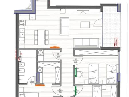 For sale, Apartment 3+1+2, Forest Residence, Dry Lake.