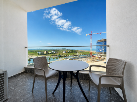 Shitet Apartament 1+1 i Mobiluar me Pamje Deti - Qerret, Kavaje