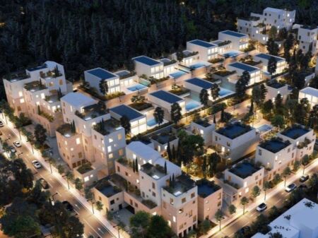 Apartament 1+1 per shitje tek Square Village Residence ne Dhermi.
