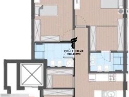 SHITET APARTAMENT 2+1 FARKE 345.000 EURO FH-75730