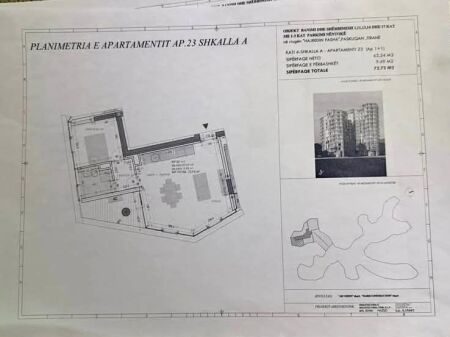 VENDESI APPARTAMENTO 1+1 - Coral Building, Paskuqan, Tirane