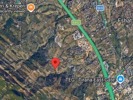 TERRENO IN VENDITA 9000 M - MJULL-BATHORE, TIRANE