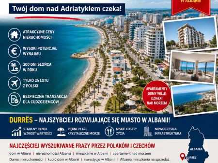 ACQUISTA UNA PROPRIETÀ IN ALBANIA – DURRËS 