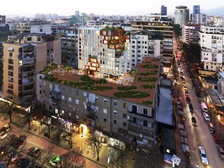 Shitet, APARTAMENT 2+1+2+Depo+ Ballkon – TEK UNICO RESIDENCE, BLLOK