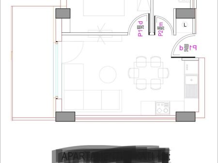 FOR SALE APARTMENT 1+1 AT ALBA RESIDENCE