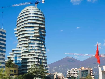  Apartment 1+1 for Sale at TIRANA'S ROCK – Skënderbej Square, Tirana