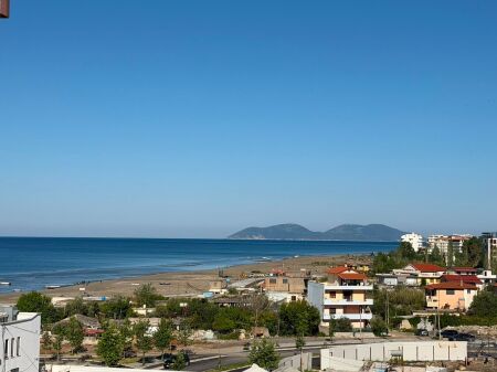 Apartament 1+1 me Pamje Anesore Deti për Qira Afatgjatë - Vlora Marina, Vlore