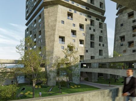  Apartment 1+1 for Sale – at Shqiponja Square Building