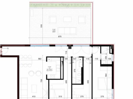 Apartment 3+1 for Sale Square Village-Dhërmi