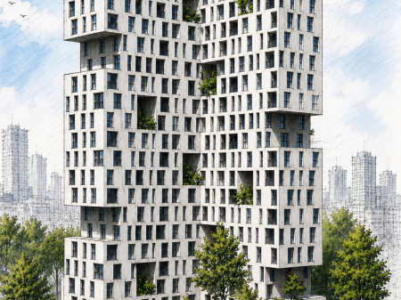 Shitet Apartament 2+1 Harmoni Residence, Zogu i Zi