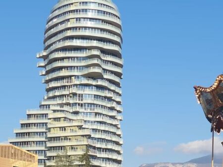  **Apartment 1+1 for Sale at TIRANA'S ROCK – Skënderbej Square, Tirana**