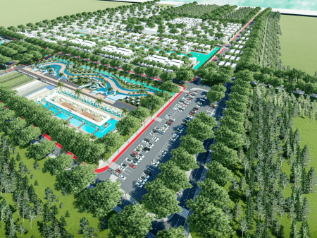 Duplex 2+1 in vendita con una vista super situato nel complesso “Turquoise Marina” alla Baia di Lalzi a Hamallaj.
