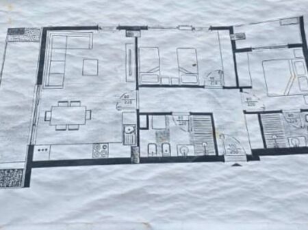 Apartment 2+1+2 for sale at 5 maj/ near Ardian Klosi School
