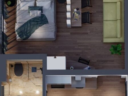 MODERN STUDIO FOR SALE NEAR BLOKU TIRANA