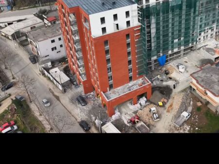 SHITET APARTAMENT 2+1 TIRANA VIEW RESIDENCE  Paskuqan