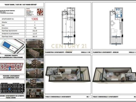 STUDIO FOR SALE IN THE VISTA MARE RESIDENCE IN QERRET !