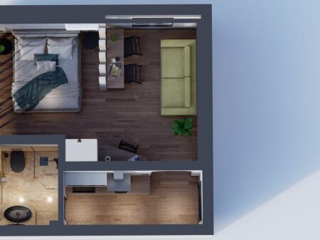MODERN STUDIO FOR SALE  IN THE HEART OF BLLOKU, TIRANA