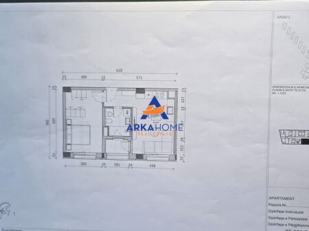 VENDESI APPARTAMENTO 1+1+BALCONE "RESIDENZA KADIU, ALI DEM" 91500 EURO