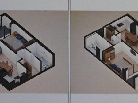  Apartment 1+1 with Balcony for Sale in Midal Residence – Golem, Durrës! 