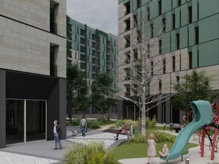 Apartment 1+1 in River Residence – Former Park, Tirana