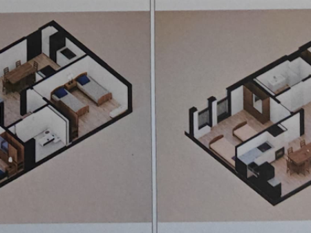  Appartamento 2+1 con Balcone in Vendita a Midal Residence – Golem, Durrës 