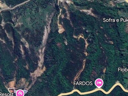 Terreno in vendita Dajt vicino a Dajti Oaz Resort