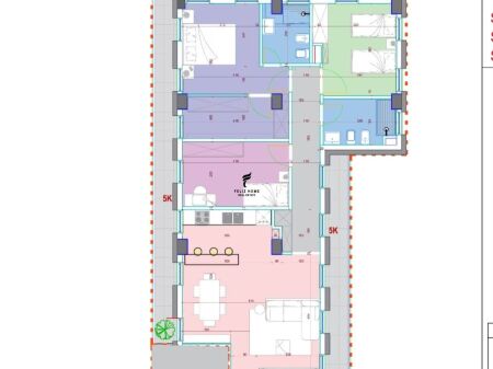 APARTMENT 3+1 FOR SALE BLOCK 684.920 EURO FH-78089