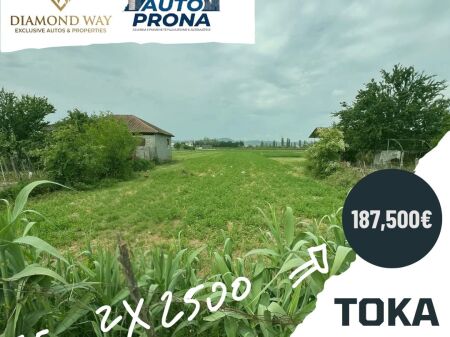 Toke ne Laknas 75€ / m² 2500m²