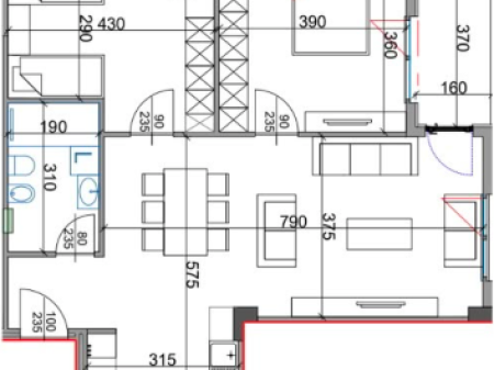 Shitet Apartament 2+1 + 2 Tualete – Kompleksi Aura, Rruga Dritan Hoxha