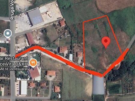 Terreno in vendita tra Vorë e Marikaj