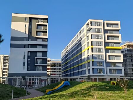 OCCASIONView from the Garden Apartment 2+1 for Sale Univers CityQTU