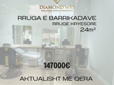 Dyqan ne shitje tek rruga barrikadave