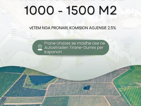 Cerco di comprare terreno vicino al Grande Anello di Tirana