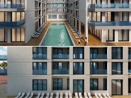  Monolocale in vendita a Shëngjin – Residenza "Golden House"