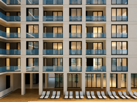  Shitet Apartament 1+1 në Shëngjin – Rezidenca "Golden House"