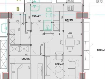  Shitet Apartament 1+1 – Ekspozita Building