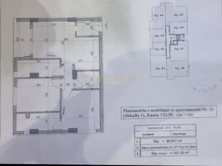 VENDIAMO APPARTAMENTO 2+1+2 ALL'INGRESSO DI KAMZA!