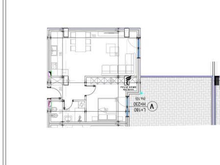 SHITET APARTAMENT 1+1 KODRA E DIELLIT 2 159.200 EURO FH-79172