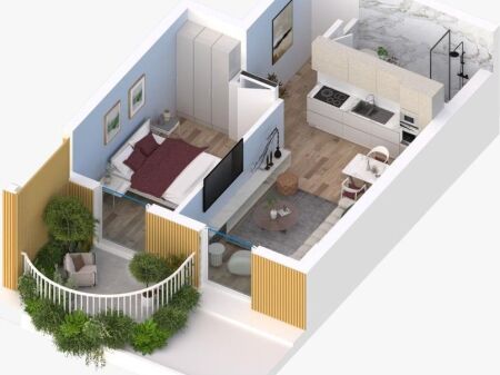 1000 Island Residence, Shesim Apartament 1+1