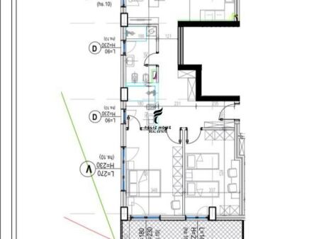 SHITET APARTAMENT 2+1+2 KODRA E DIELLIT 2 233.000 EURO FH-79161