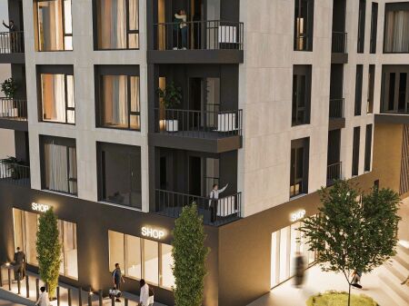 Appartamento 1+1 in Vendita a Paskuqan, Superficie: 66.6 m²