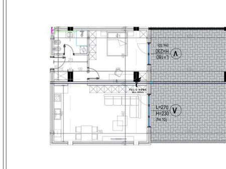 SHITET APARTAMENT 1+1 KODRA E DIELLIT 2 210.200 EURO FH-79273