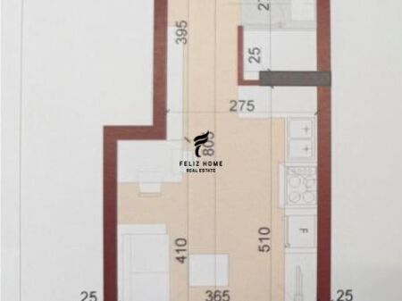 STUDIO APARTMENT FOR SALE 38.3 M2 KINOSTUDIO 83,000 EURO FH-79685