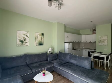  Jepet Apartament 1+1 me Qira  Qendër, përballë Toptani Center