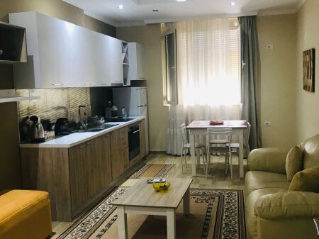 Apartment for rent, 2+1+veranda, newly furnished at the “Shopi” Residence, Elbasan