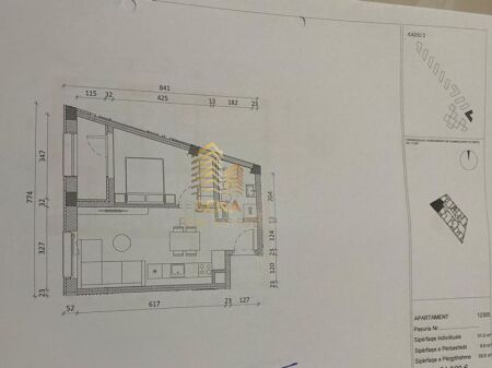 In vendita, Occasione Appartamento 1+1+Blk, Ali Demi- Residenza Kadiu, 95.300 Euro
